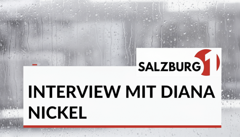 Grafik: Interview mit Diana Nickel bei Salzburg1